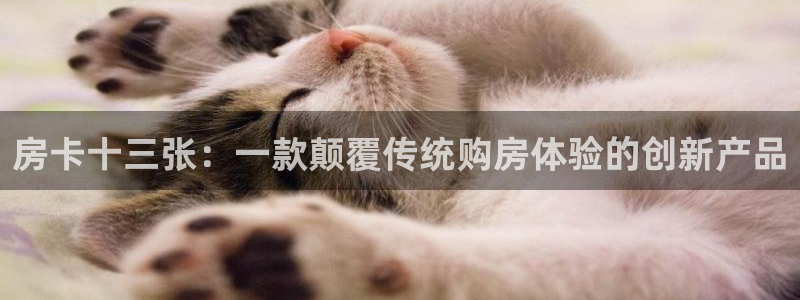 长运娱乐官网云集预测网：房卡十三张：一款颠覆传统购房体验的创