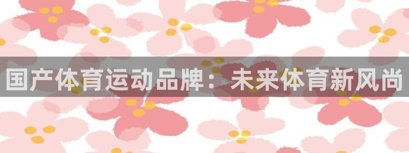 谈球吧：国产体育运动品牌：未来体育新风尚